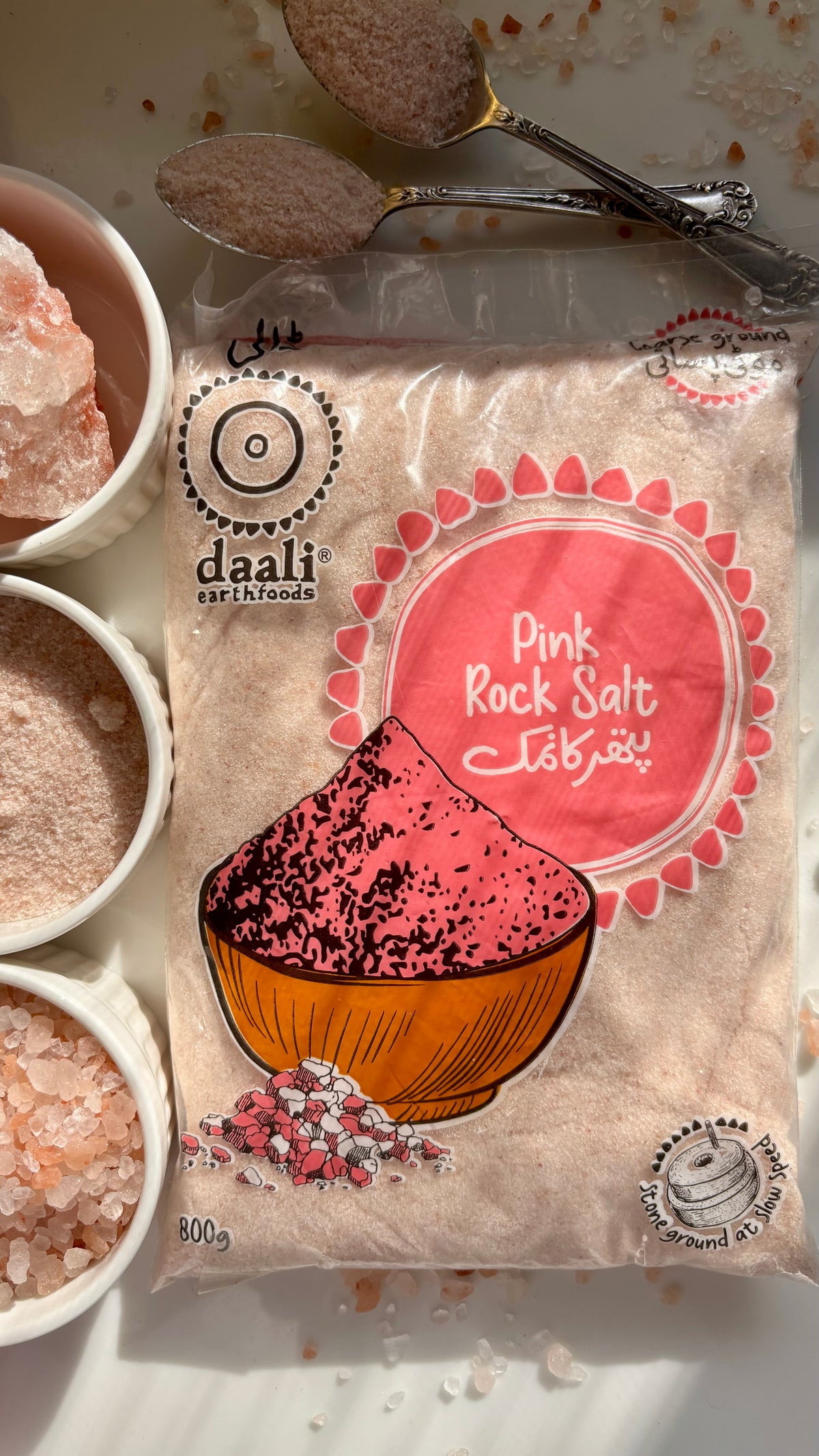 Pink Rock Salt - Coarse Ground