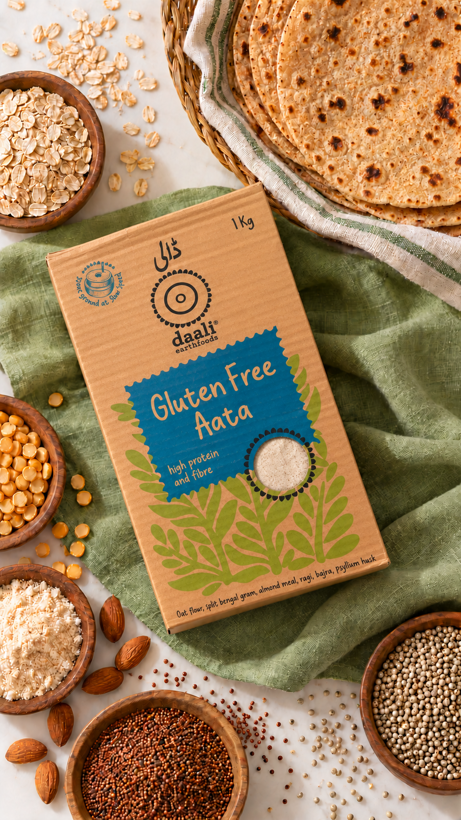Gluten Free High Protein Aata